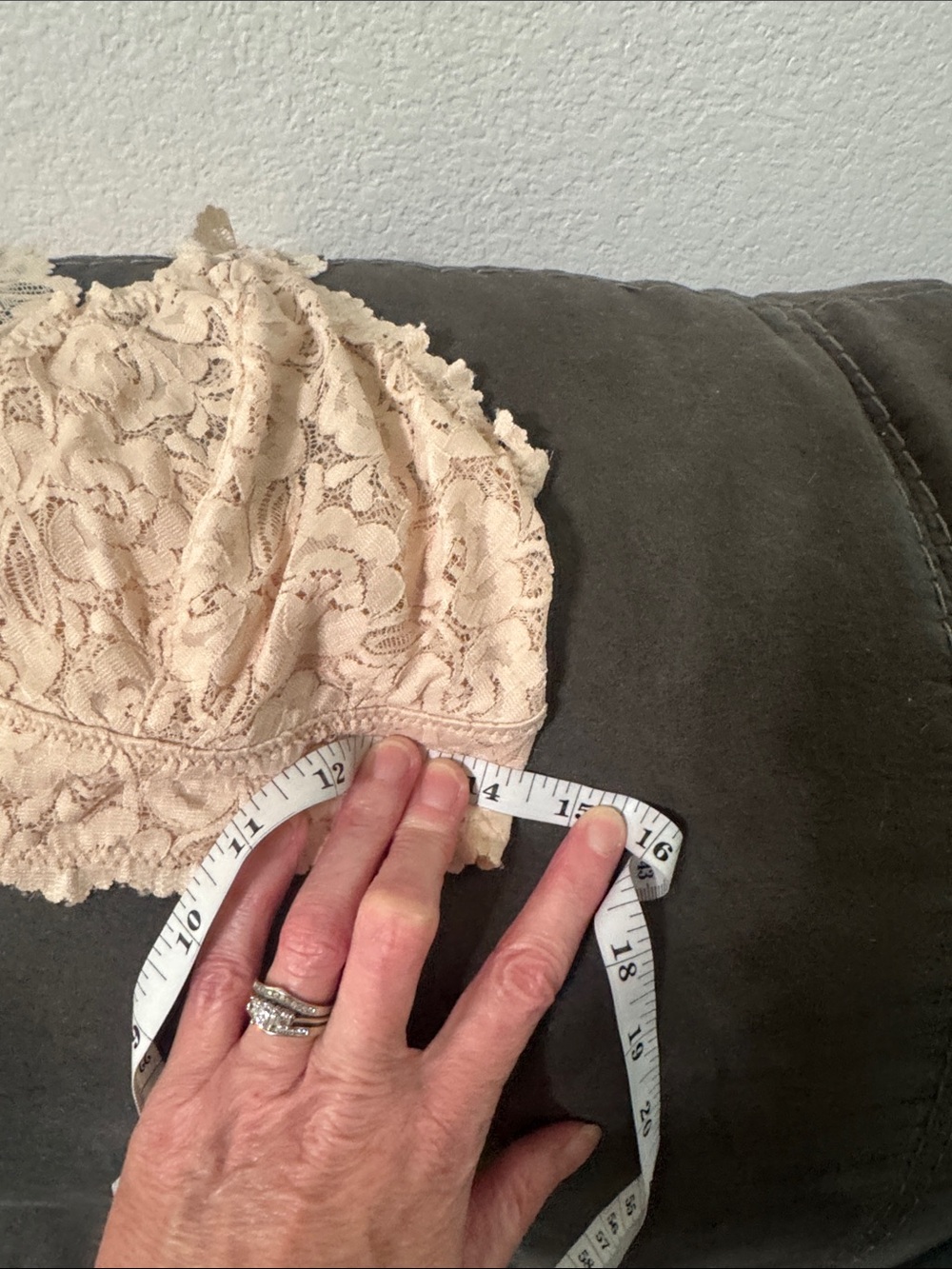 Lace Bralette in Light Blush - Picture 6 of 6